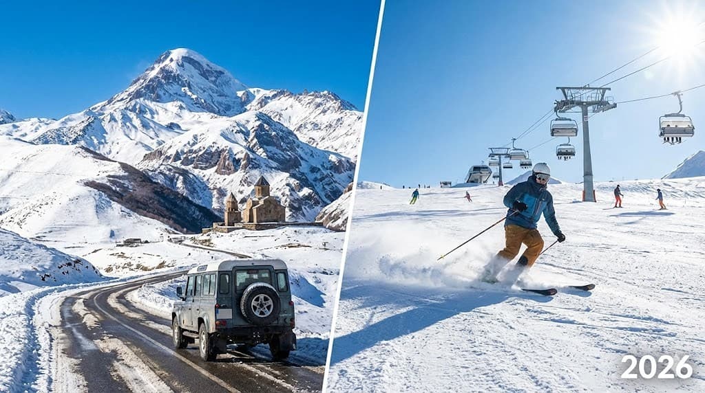 Winter in Georgia: Top Day Trips from Tbilisi & Ski Resorts (2026)