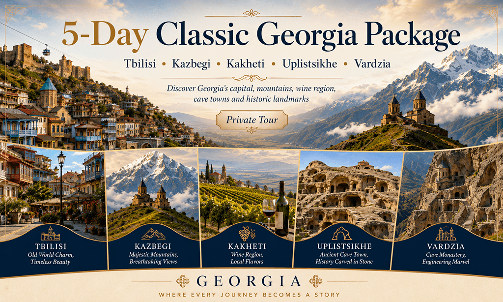 5-Day Classic Georgia Package