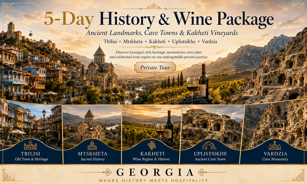 5-Day History & Wine Package