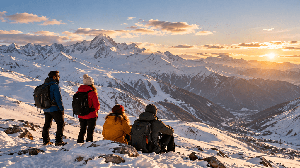 Discover why Georgia is worth visiting in winter: snowy mountains, Gudauri and Bakuriani activities