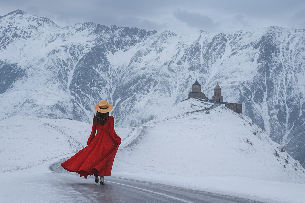 From Tbilisi to Gudauri Ski Resort Ananuri Zhinvali Group Tour and more fun on the Way