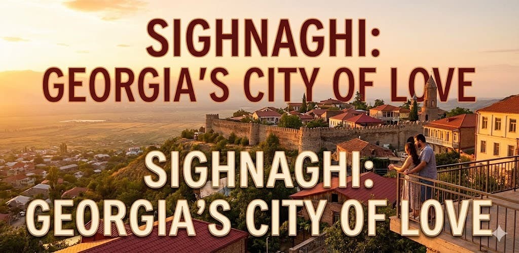 Sighnaghi Travel Guide: Why Georgia's City of Love is Worth Visiting
