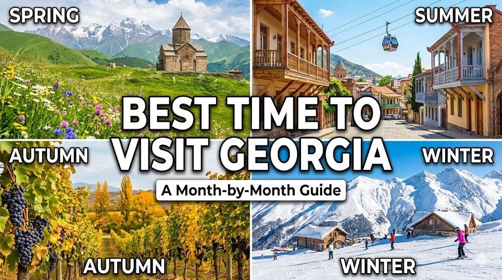 The Ultimate Guide: Best Time to Visit Georgia (A Month-by-Month Breakdown)