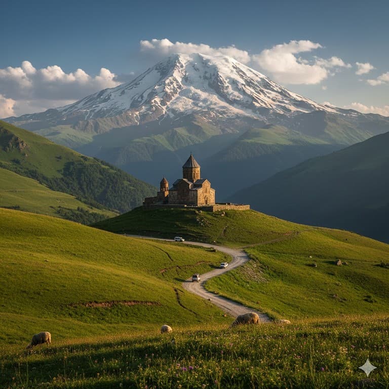 Kazbegi Day Tour: A Journey to the Heart of the Great Caucasus