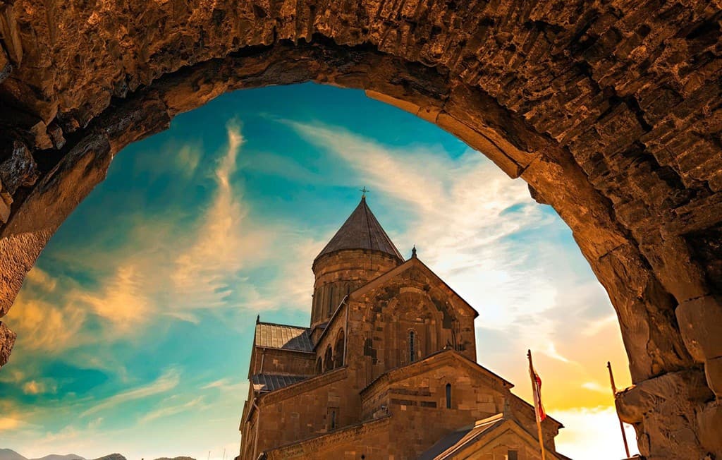 Tbilisi to Mtskheta  Jvari Samtavro Half Day Trip Guided Group Tour